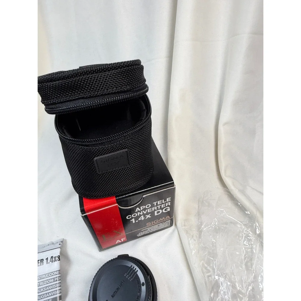New Sigma APO Tele Converter 1.4x DG EX AF for Nikon AF-D with Case and Box